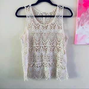 Phase one lace top
